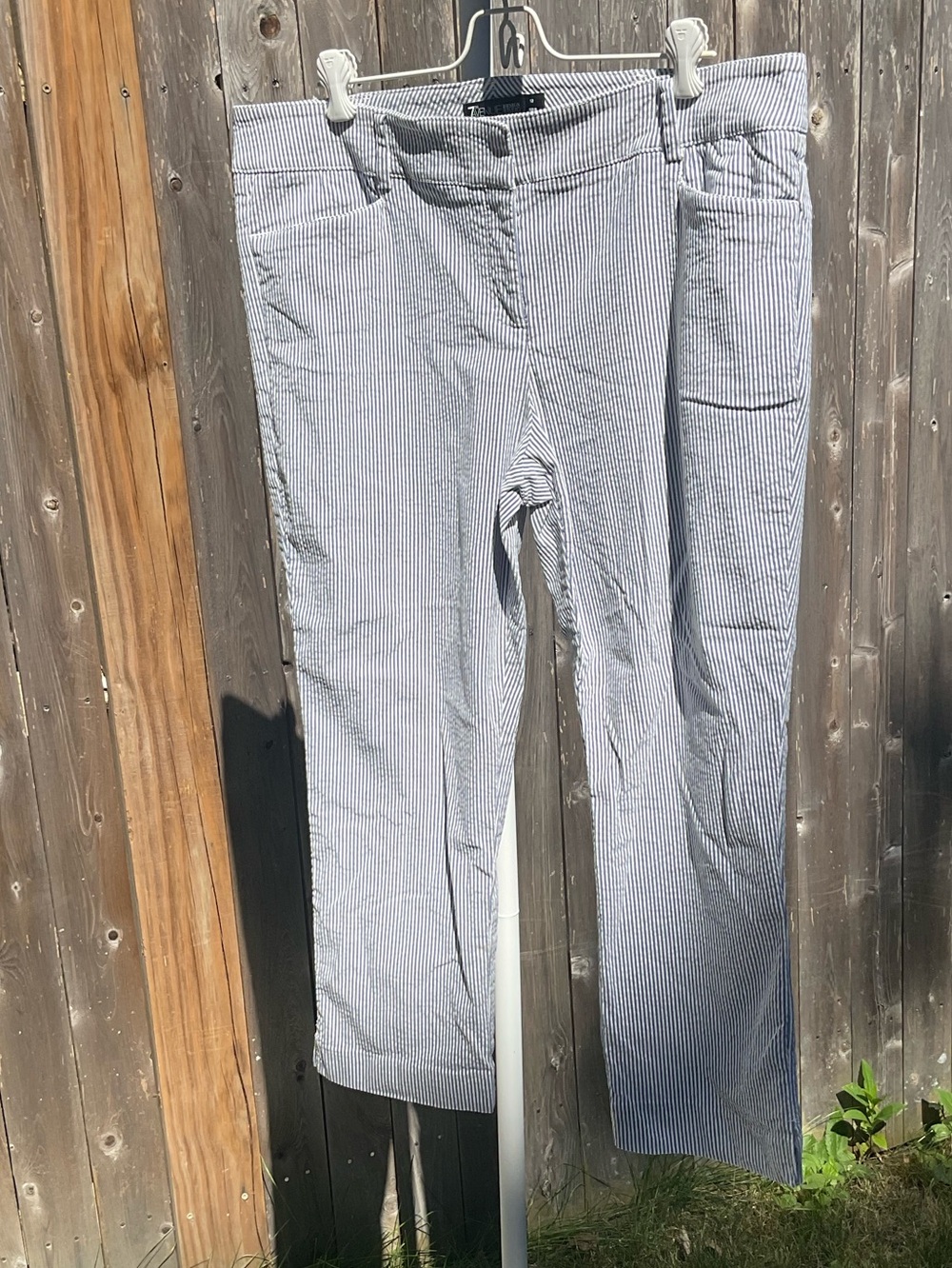 Striped Capri Pants